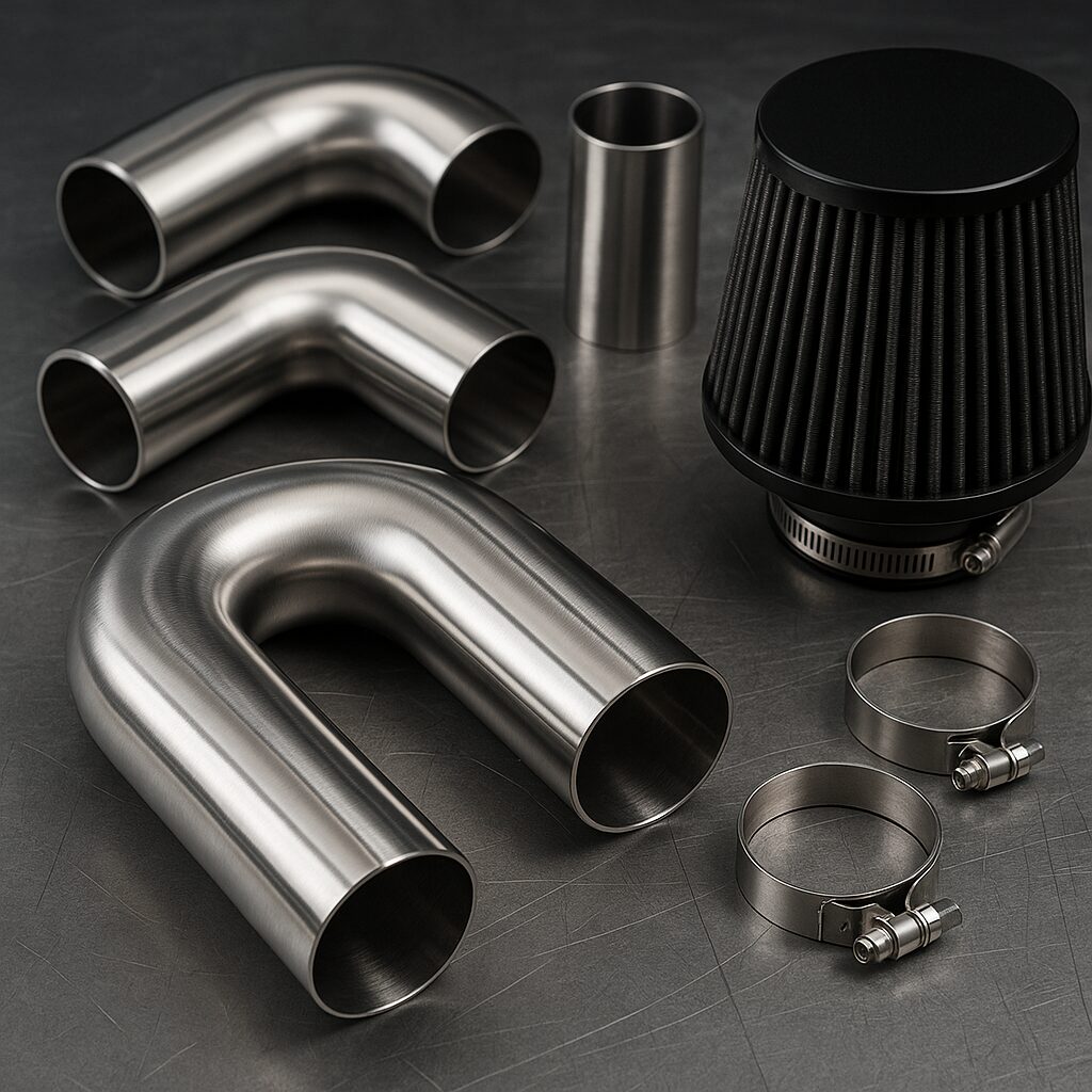 مراحل ساخت کیت مکش با لوله استیل